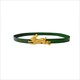 four Seasons Women's Rabbit Alloy Leather Belt Collection