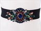 Sparkling Rhinestone Dress Belt For Summer Style