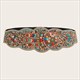 Handcrafted Bohemian Color Shell Bead Elastic Waist Belt