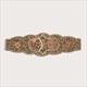 Handcrafted Bohemian Color Shell Bead Elastic Waist Belt