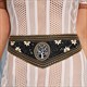 Handcrafted Bohemian Color Shell Bead Elastic Waist Belt
