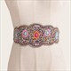 Handcrafted Bohemian Color Shell Bead Elastic Waist Belt