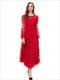 Damen Partykleid mit Mesh-Pagodenärmeln: Eleganz und Luxus