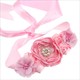 Satin Beaded Waistband Bridal Ribbon Cincture