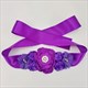 Satin Beaded Waistband Bridal Ribbon Cincture