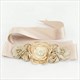 Satin Beaded Waistband Bridal Ribbon Cincture