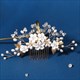 Elegant Crystal Floral Hair Adornments For Bridal Occasions