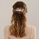 Elegant Crystal Floral Hair Adornments For Bridal Occasions