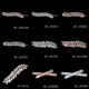 Leaf Hair Clips Bridal Wedding Headpiece Jewelry