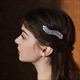 Leaf Hair Clips Bridal Wedding Headpiece Jewelry