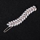 Leaf Hair Clips Bridal Wedding Headpiece Jewelry
