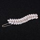 Leaf Hair Clips Bridal Wedding Headpiece Jewelry