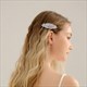 Leaf Hair Clips Bridal Wedding Headpiece Jewelry