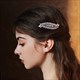 Leaf Hair Clips Bridal Wedding Headpiece Jewelry