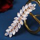 Leaf Hair Clips Bridal Wedding Headpiece Jewelry