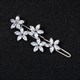 Leaf Hair Clips Bridal Wedding Headpiece Jewelry