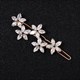 Leaf Hair Clips Bridal Wedding Headpiece Jewelry