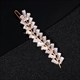 Leaf Hair Clips Bridal Wedding Headpiece Jewelry