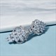 Leaf Hair Clips Bridal Wedding Headpiece Jewelry