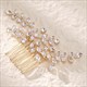 Zirconia Wedding Hair Combs For Bridal Elegance