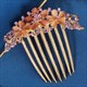Kristall-Blumen-Haarkämme Für Braut-Hochzeiten