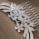Rhinestone Bridal Headpiece With Tiaras And Hair Combs