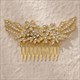 Rhinestone Bridal Headpiece With Tiaras And Hair Combs