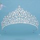 Rhinestone Bridal Tiara Crown For Pageants And Parties