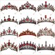Regal Red Crystal Queen Tiara