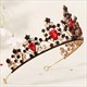 Regal Red Crystal Queen Tiara