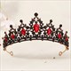 Regal Red Crystal Queen Tiara