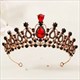 Regal Red Crystal Queen Tiara