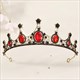 Regal Red Crystal Queen Tiara