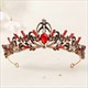 Regal Red Crystal Queen Tiara
