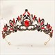Regal Red Crystal Queen Tiara