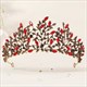 Regal Red Crystal Queen Tiara