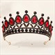 Regal Red Crystal Queen Tiara