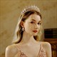 Baroque Rhinestone Tiara Bridal Hair Jewelry Crown