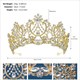 Crystal Tiaras And Crowns For Wedding Glam