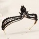 Black Tiara For Royal Occasions