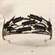 Black Tiara For Royal Occasions