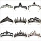 Black Tiara For Royal Occasions