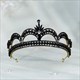 Black Tiara For Royal Occasions