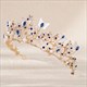 Baroque Pearl Tiara With Butterfly Hairband