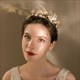 Baroque Pearl Tiara With Butterfly Hairband