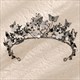 Baroque Pearl Tiara With Butterfly Hairband