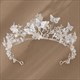 Baroque Pearl Tiara With Butterfly Hairband