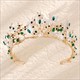 Baroque Pearl Tiara With Butterfly Hairband