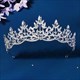 Sparkling Alloy Tiara For Bridal Elegance