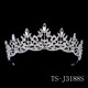 Sparkling Alloy Tiara For Bridal Elegance